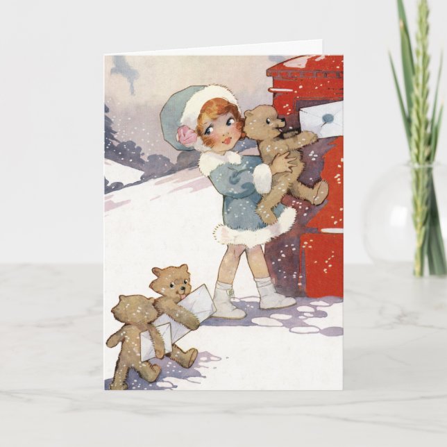 Cartes Pour Fêtes Annuelles Lettres de Noël de signalisation par Agnès (Devant)