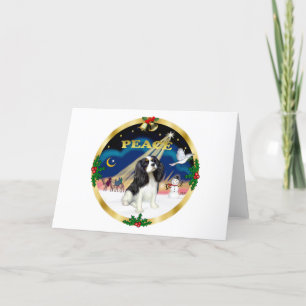Cartes Pour Fêtes Annuelles Lever de soleil de Noël - Trois couleurs Cavalier 