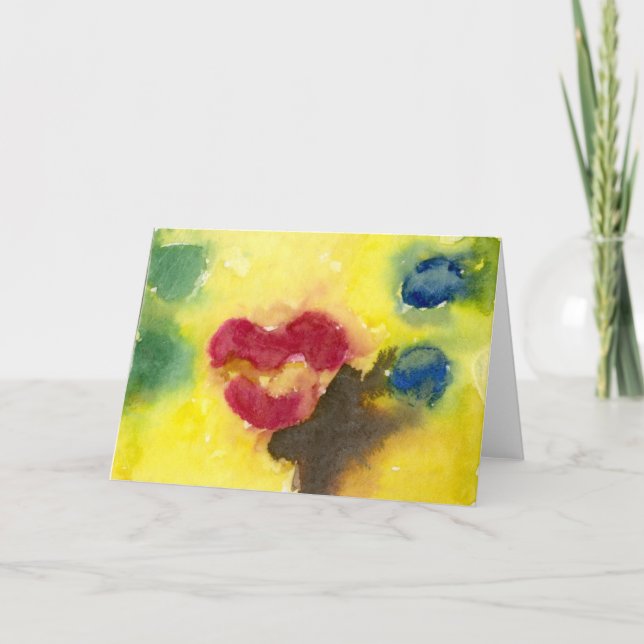 Cartes Pour Fêtes Annuelles Lèvres (Devant)