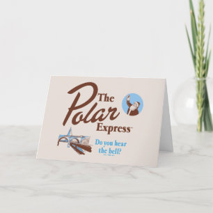 Cartes Pour Fêtes Annuelles L'Express polaire   "Entendez-Vous La Cloche" Retr