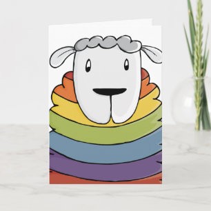Cartes Pour Fêtes Annuelles LGBT   Valentine's   Moutons   Fierté  