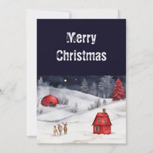 Cartes Pour Fêtes Annuelles L'hiver rouge traditionnel de la marine russe