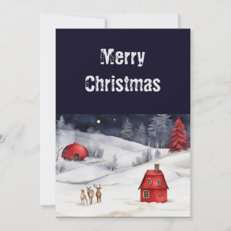 Cartes Pour Fêtes Annuelles L'hiver rouge traditionnel de la marine russe