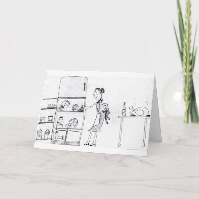 Cartes Pour Fêtes Annuelles L'Humour sombre de Thanksgiving (Devant)