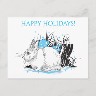 Cartes Pour Fêtes Annuelles Lièvre