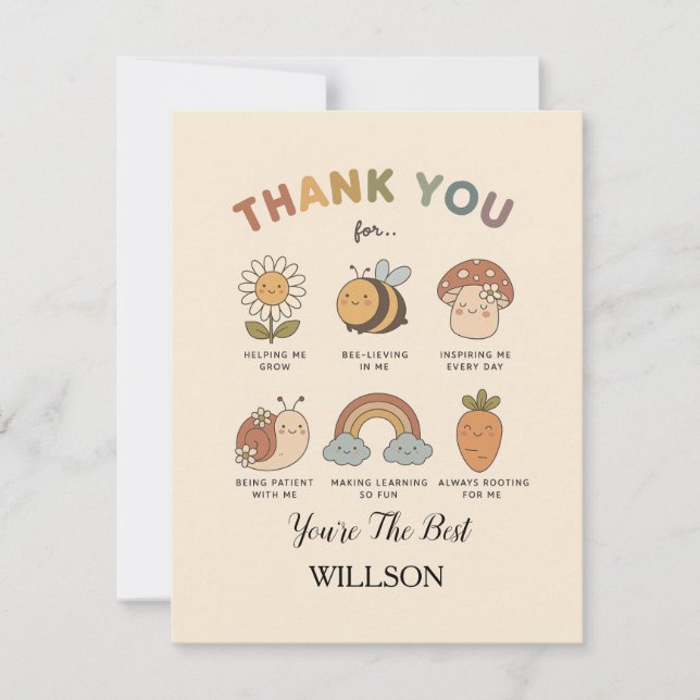 Cartes Pour Fêtes Annuelles  life with this Printable Teacher Appreciation  (Devant)