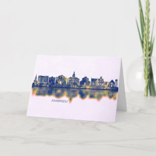 Cartes Pour Fêtes Annuelles Ligne aérienne d'Annapolis