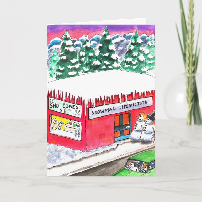 Cartes Pour Fêtes Annuelles Liposuccion (Devant)