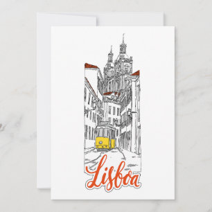 Cartes Pour Fêtes Annuelles Lisboa