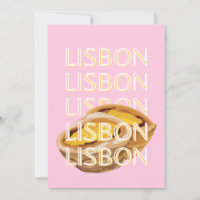 Lisbonne Travel Art, Portugal Travel Art, Rose