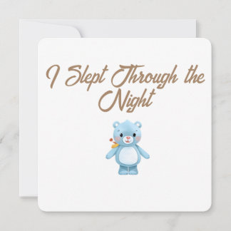 Cartes Pour Fêtes Annuelles Little Forest Friends Baby Milestone Card –I Slept