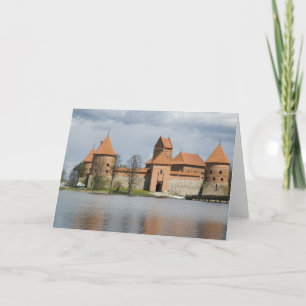 Cartes Pour Fêtes Annuelles Lituanie, Trakai. Château d'Île 2