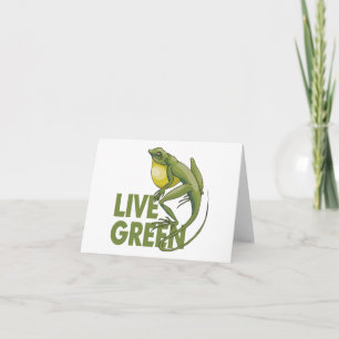 Cartes Pour Fêtes Annuelles Live Green