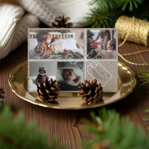 Cartes Pour Fêtes Annuelles Livraison spéciale Photos de Noël Postage Parcelle