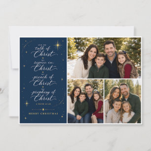 Cartes Pour Fêtes Annuelles Livre de Mormon Écriture de Noël LDS