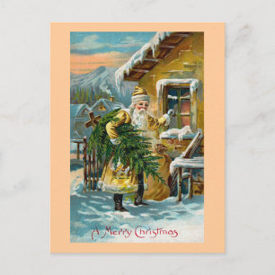 Cartes Pour Fêtes Annuelles "Livrer des cadeaux de Noël"