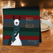 Llama « Merry + Bright » Fou Fou