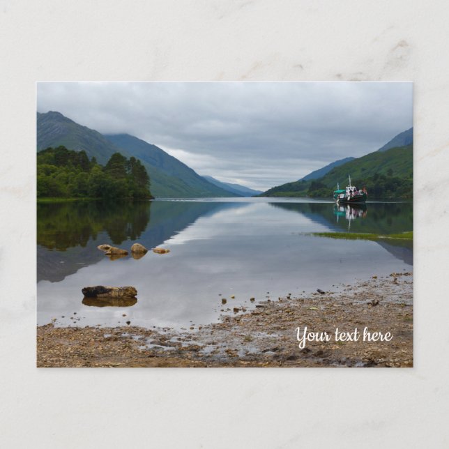 Cartes Pour Fêtes Annuelles Loch Shiel, Scotland Postcard (Devant)