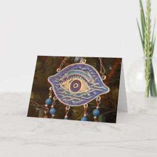 Cartes Pour Fêtes Annuelles L'oeil dans l'arbre