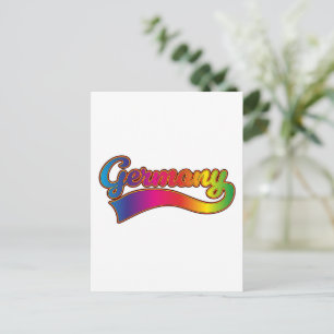 Cartes Pour Fêtes Annuelles logo arc-en-ciel d'Allemagne