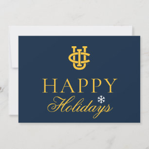Cartes Pour Fêtes Annuelles Logo de l'Université de Californie, Irvine