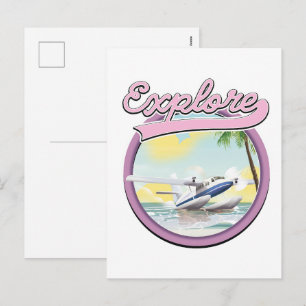 Cartes Pour Fêtes Annuelles Logo Explore travel