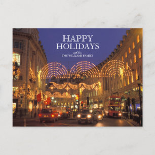 Cartes Pour Fêtes Annuelles London's Regent Street at Christmastime