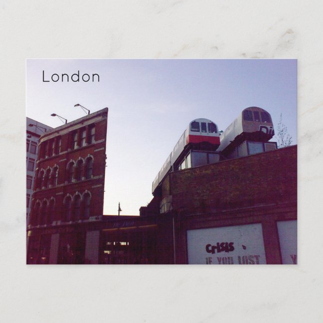 Cartes Pour Fêtes Annuelles Londres (Devant)