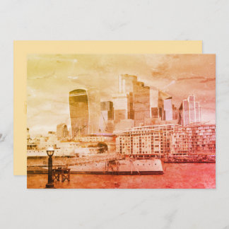 Cartes Pour Fêtes Annuelles Londres - La Ville