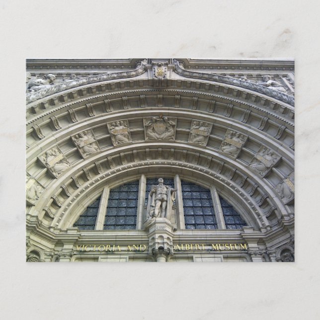 Cartes Pour Fêtes Annuelles Londres - Victoria and Albert Museum (Devant)