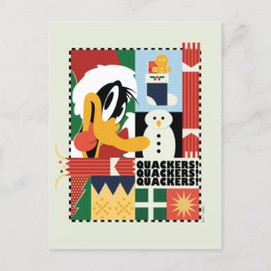 Cartes Pour Fêtes Annuelles LOONEY TUNES™ DAFFY DUCK™ Joyeux Canards