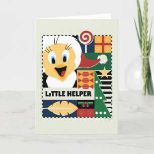 Cartes Pour Fêtes Annuelles LOONEY TUNES™ TWEETY™ Petit Aide