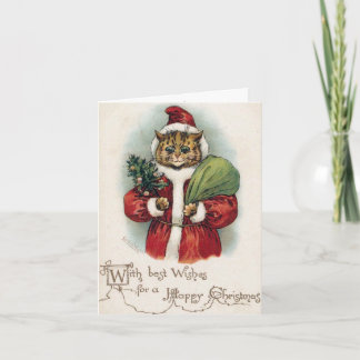 Cartes Pour Fêtes Annuelles Louis Wain Christmas