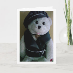 CARTES POUR FÊTES ANNUELLES "L'OURS COOL" DIT AVOIR UN "NOËL COOL"