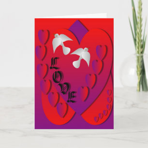 Cartes Pour Fêtes Annuelles Love