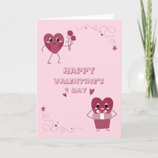 Cartes Pour Fêtes Annuelles Love Card – Romantic Heart Design