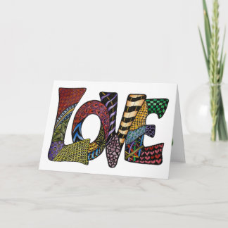 Cartes Pour Fêtes Annuelles Love, Hope and Peace wish for the New Year