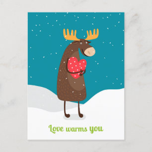 Cartes Pour Fêtes Annuelles Love Warms