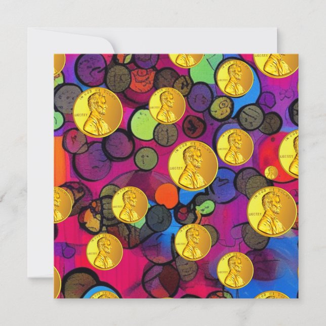 Cartes Pour Fêtes Annuelles Lucky PXX (Devant)