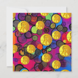 Cartes Pour Fêtes Annuelles Lucky PXX