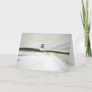 Cartes Pour Fêtes Annuelles Lumière d'hiver