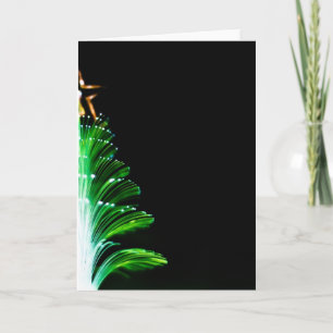 Cartes Pour Fêtes Annuelles Lumières d'arbre de Noël