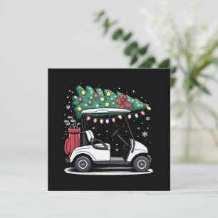 Cartes Pour Fêtes Annuelles Lumières de sapin de Noël pour chariot de golf Xma