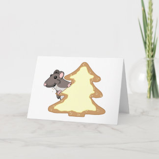Cartes Pour Fêtes Annuelles Luther et le gâteau de Noël géant
