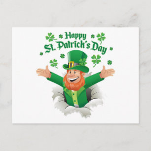 Cartes Pour Fêtes Annuelles Lutins de la fête de la Saint-Patrick