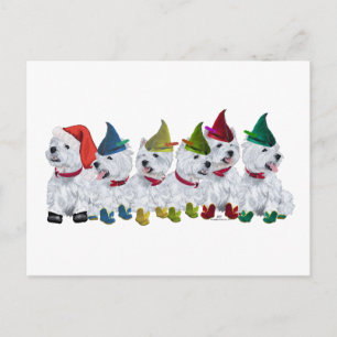 Cartes Pour Fêtes Annuelles Lutins de Noël