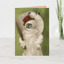 M. Cat le bonhomme de neige