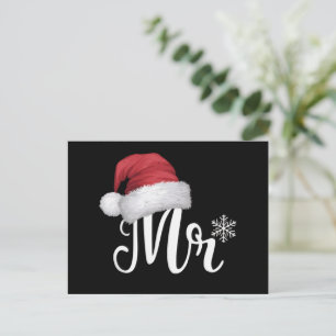 Cartes Pour Fêtes Annuelles M. Claus Couples qui correspondent aux pyjamas de
