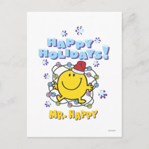Cartes Pour Fêtes Annuelles M. Happy   Joyeuses fêtes