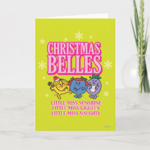 Cartes Pour Fêtes Annuelles M. Men Little Miss Christmas Belles